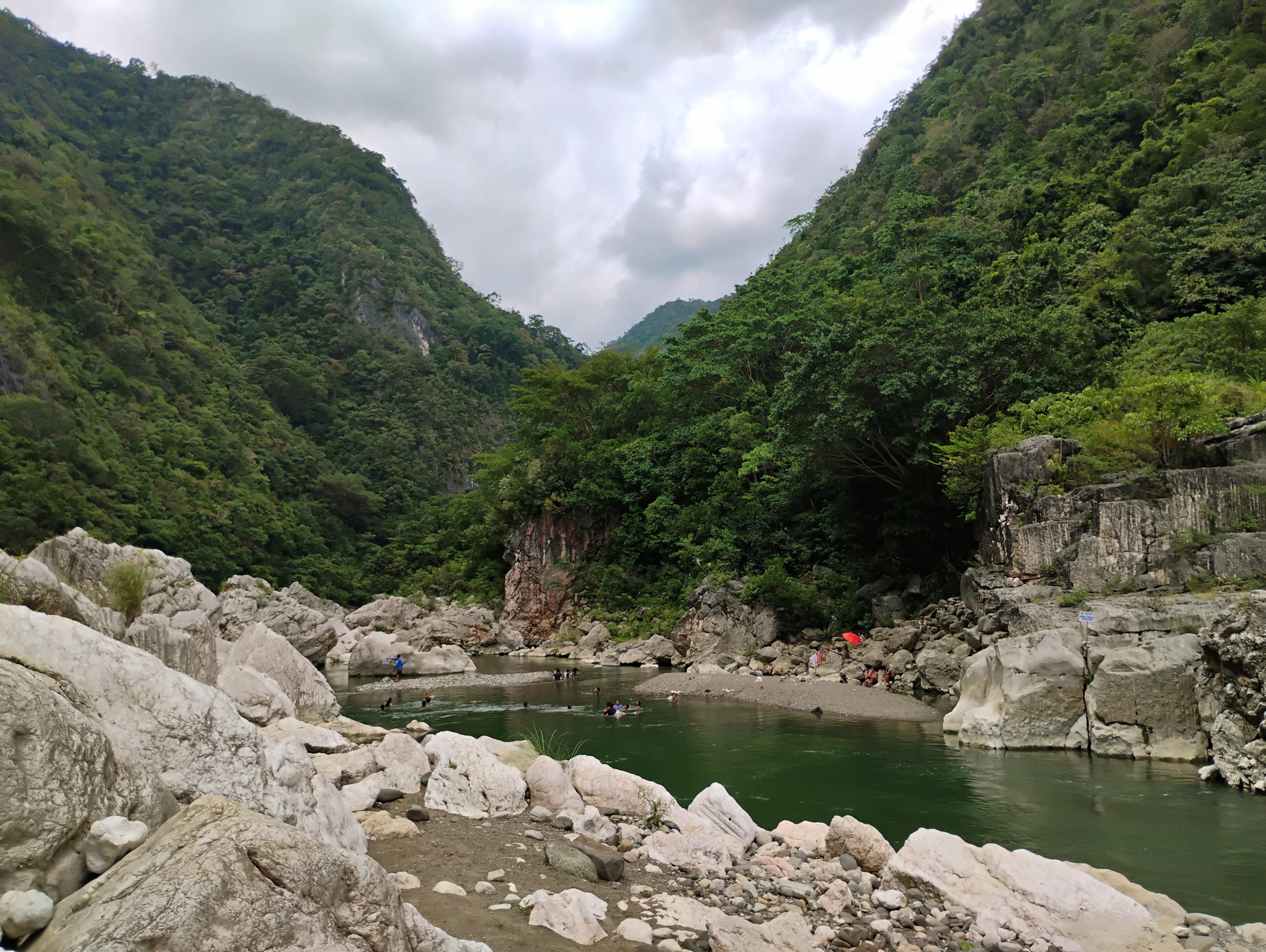 Tinipak River in Daraitan, Tanay, near the trail area for Atburan Camping Site