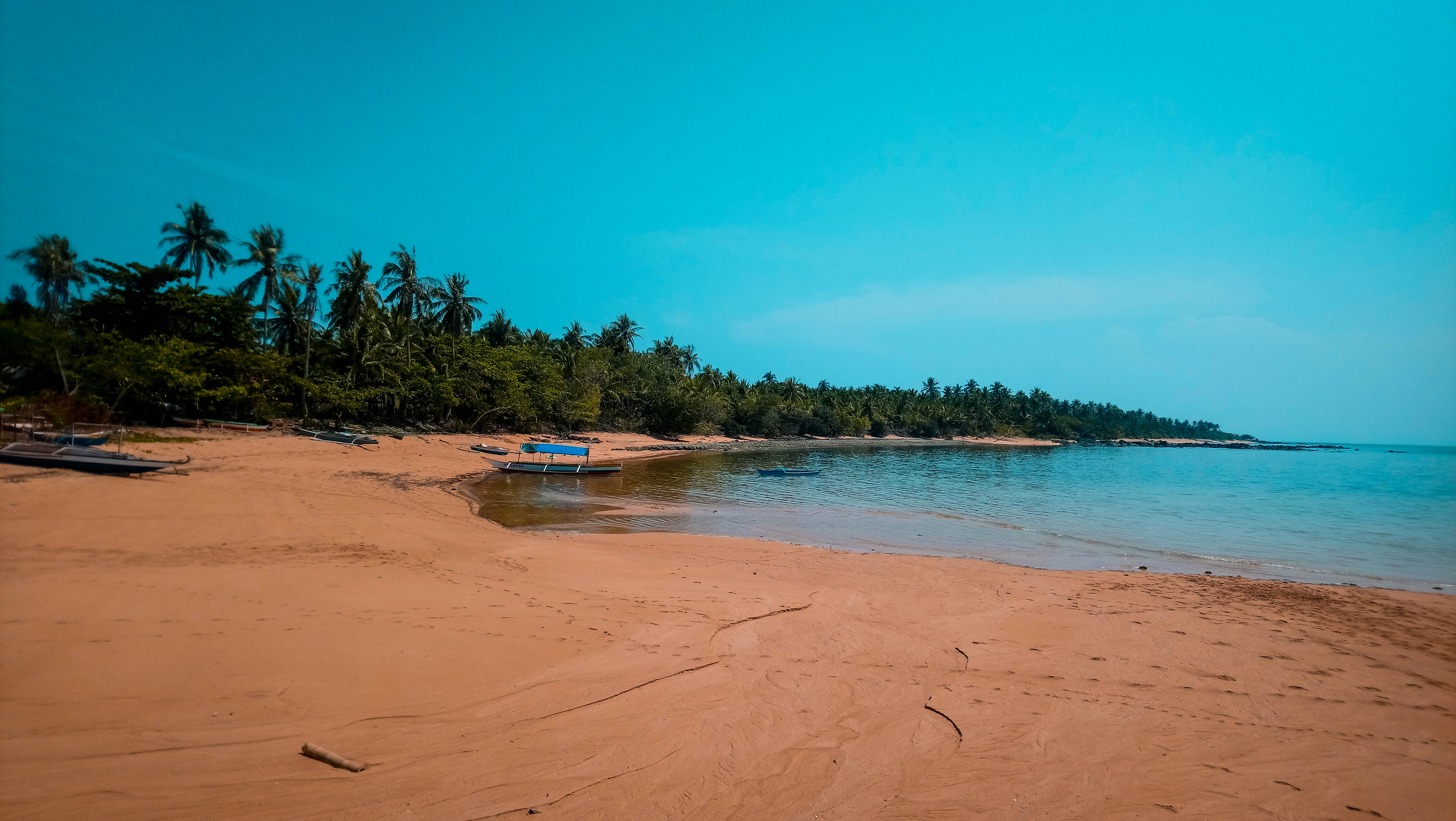 Jomalig Island port of entry used by campers arriving from Real, Quezon