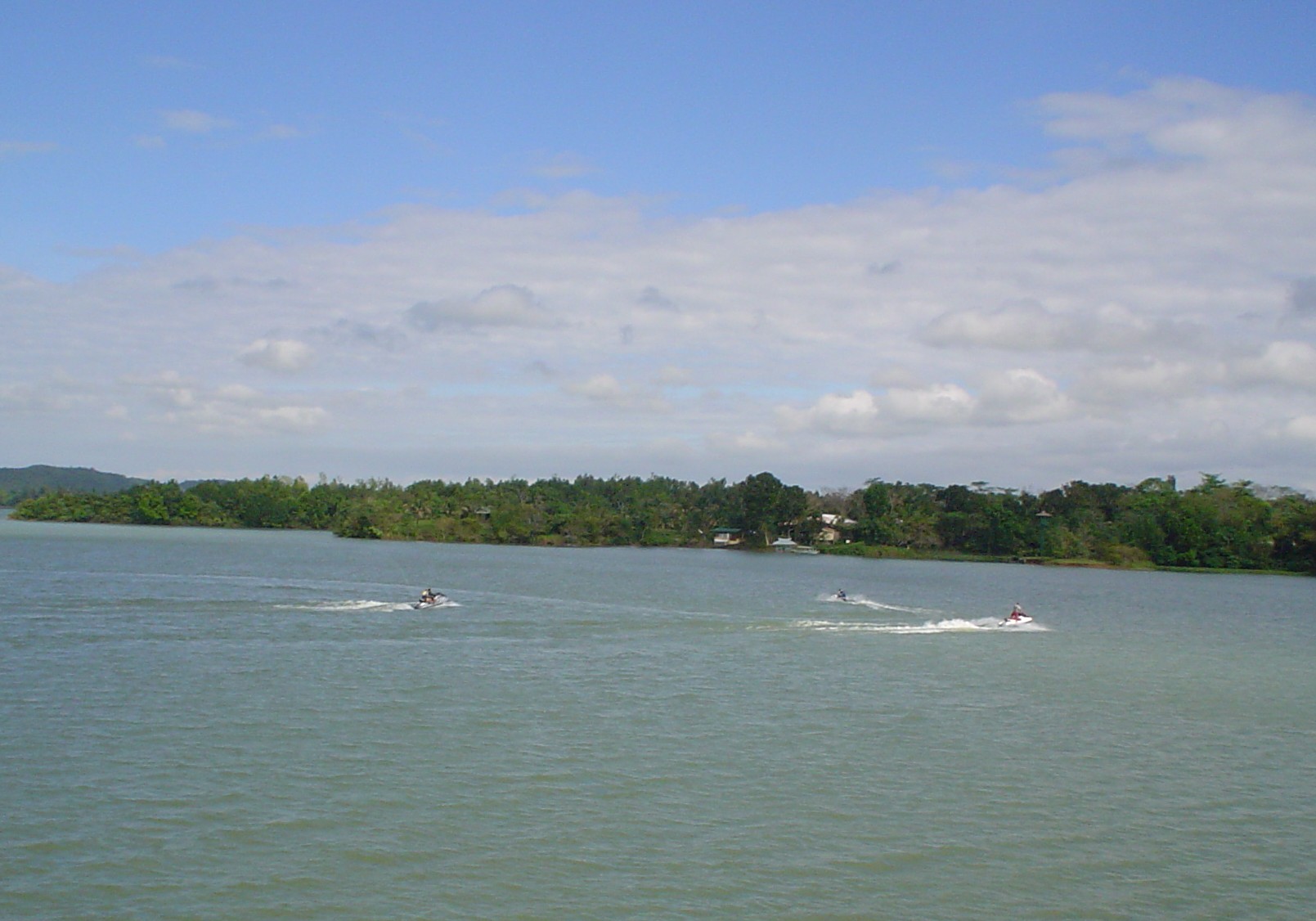 Jetskiing on Lake Caliraya, the lake used for Lake O' Cali water activities