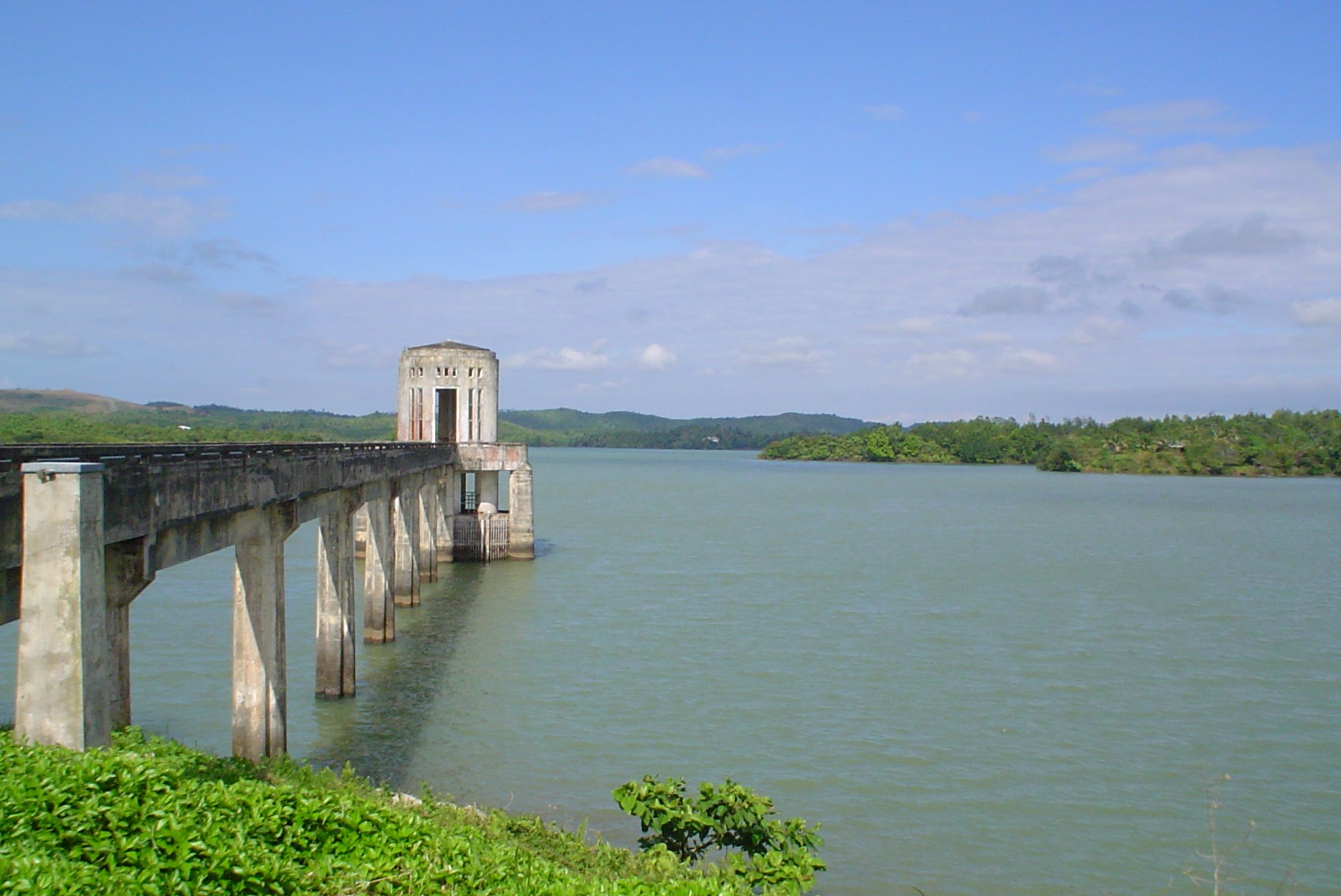 Lake Caliraya, the lake where Lake O' Cali campsite operates in Lumban