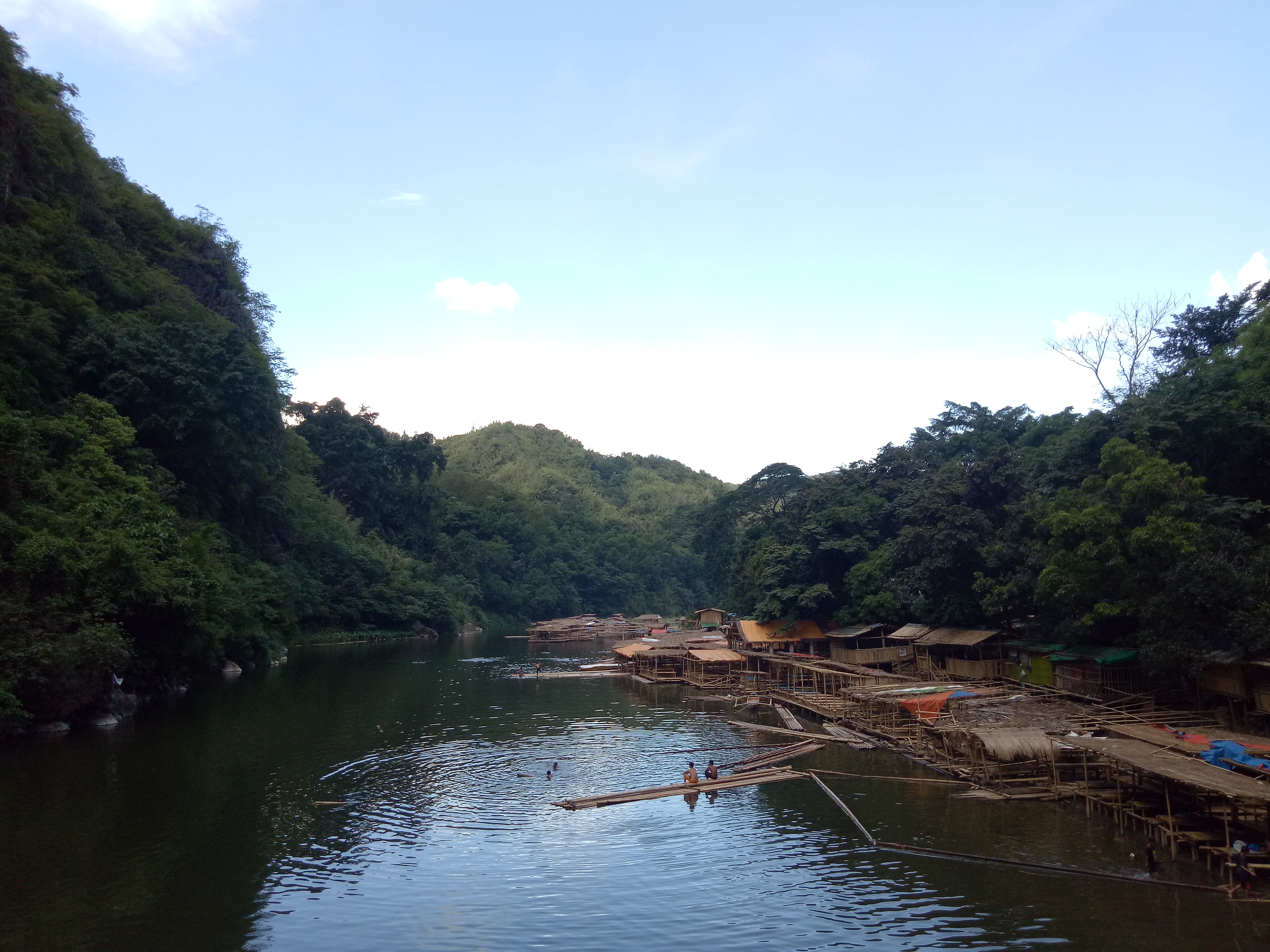 Upper Marikina watershed landscape near Mount Purro Nature Reserve in Rizal