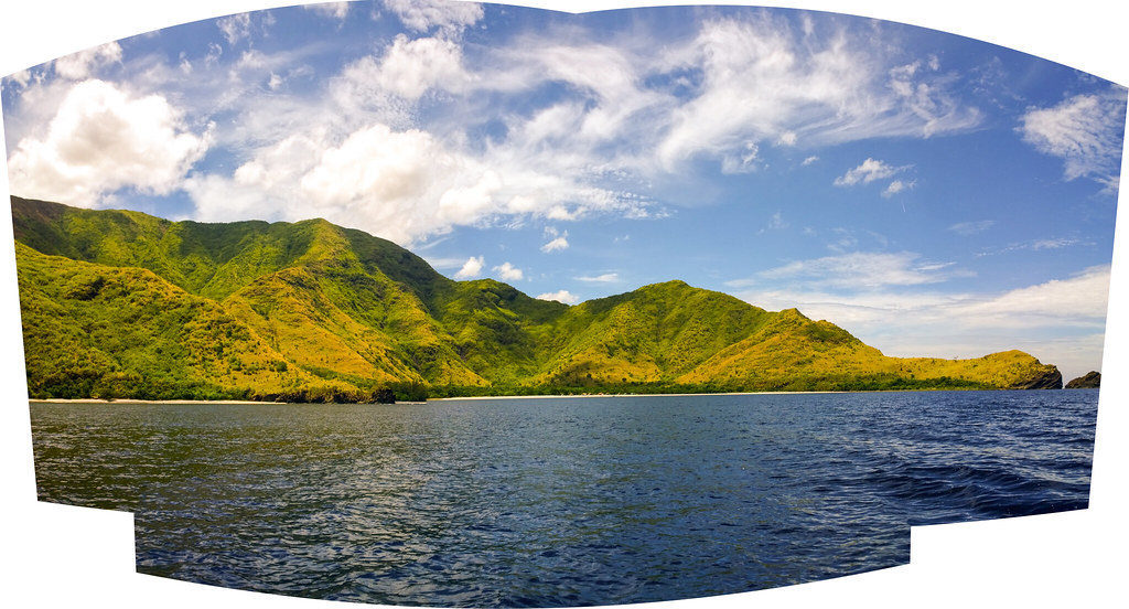 Talisayen Cove Campsite in San Antonio, Zambales, showing Talisayen Cove